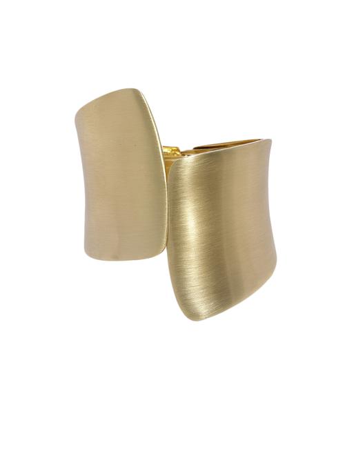gold metal cuffs bracelet - 17397185 - Very Small Image - 1