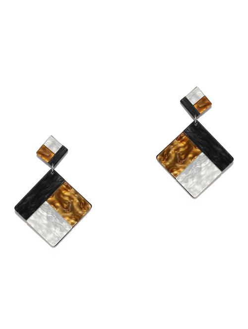 multi colored metal drop earring - 17397504 - Very Small Image - 1