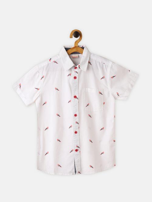 white cotton shirt - 17397842 - Very Small Image - 1
