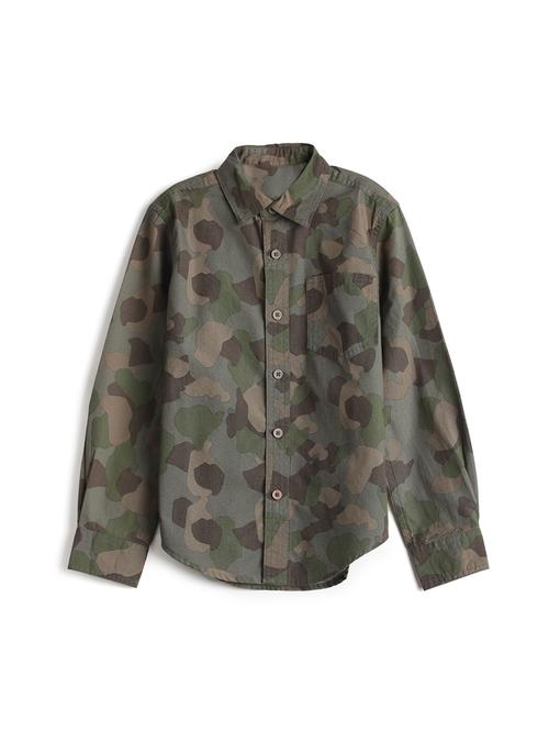 green cotton shirt - 17397854 - Very Small Image - 1