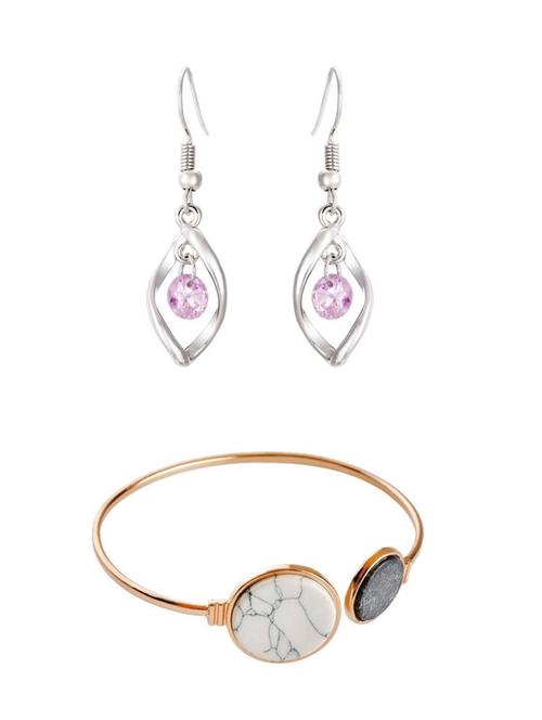multi colored metal combo's. earring - 17398208 - Very Small Image - 1