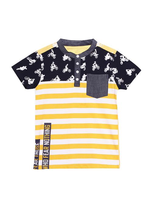 yellow cotton tshirt - 17398264 - Very Small Image - 1