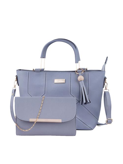 purple leatherette (pu) regular handbag - 17398455 - Very Small Image - 1