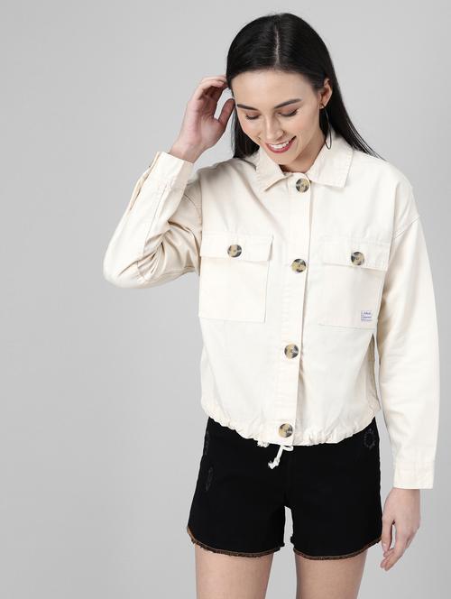 drawstring waist jacket - 17398759 - Very Small Image - 1