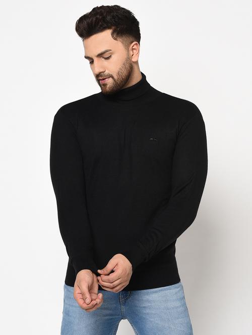 black solid pullover - 17399337 - Very Small Image - 1