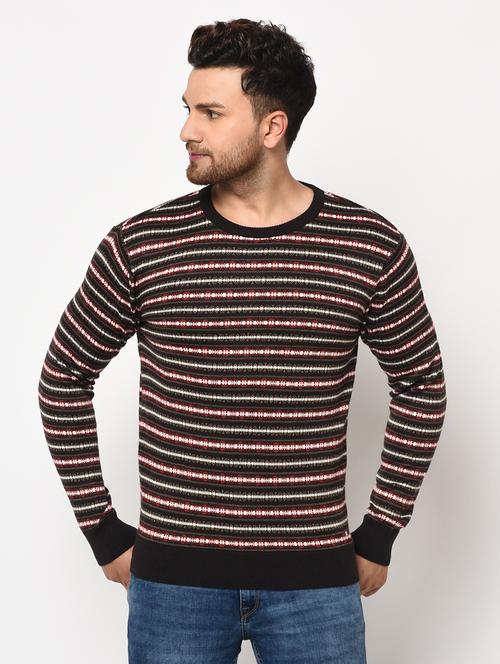 multi colored striped pullover - 17399355 - Very Small Image - 1