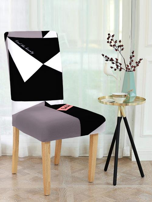 stylish soft elastic chair cover pack of 1 - 17402963 - Very Small Image - 1