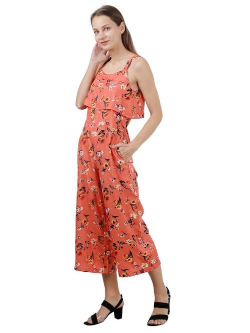 cami neck floral jumpsuit - 17405593 - Very Small Image - 1
