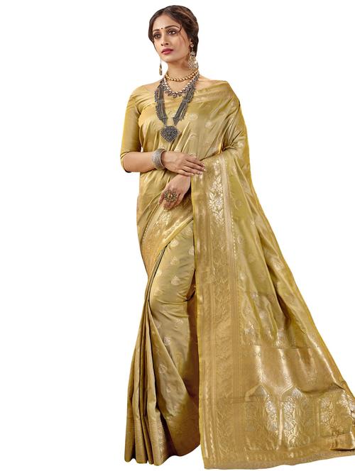 jacquard work paithani saree with blouse - 17406227 - Very Small Image - 1