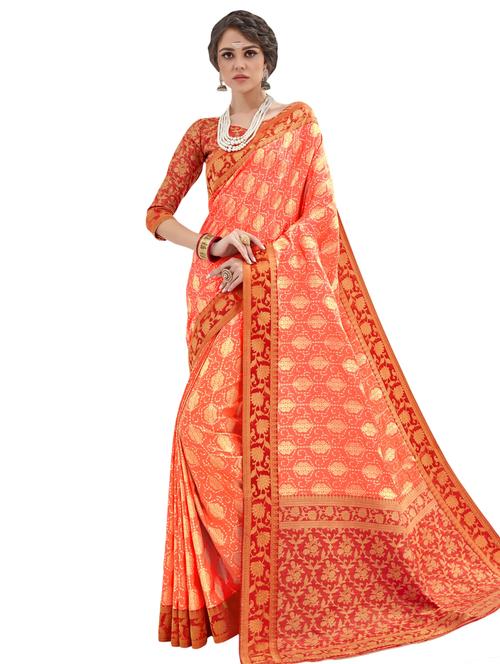 jacquard work paithani saree - 17406277 - Very Small Image - 1