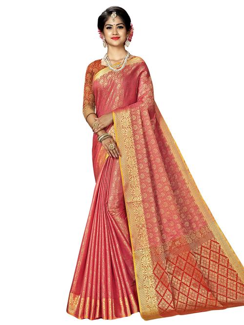 jacquard work paithani saree - 17406305 - Very Small Image - 1