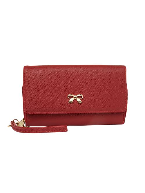 red leatherette wallet - 17407266 - Very Small Image - 1
