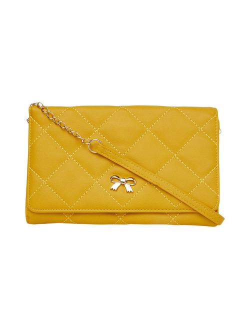 yellow leatherette wallet - 17407267 - Very Small Image - 1