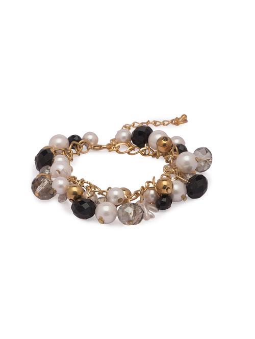 gold metal cuffs bracelet - 17407281 - Very Small Image - 1