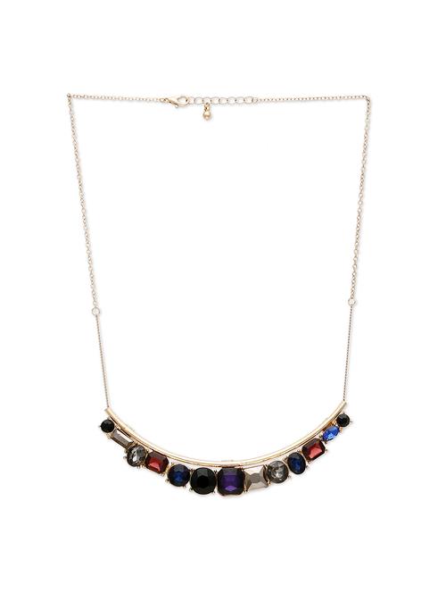 multi colored metal statement necklace - 17407459 - Very Small Image - 1