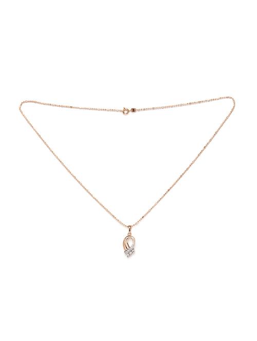 gold metal chain necklace - 17407475 - Very Small Image - 1