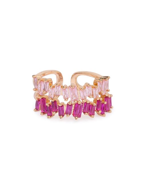 gold metal finger ring - 17407531 - Very Small Image - 1