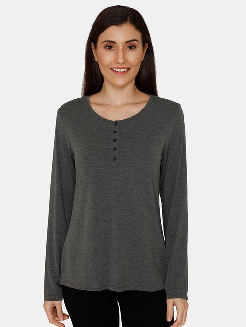 long sleeved solid tee - 17407872 - Very Small Image - 1