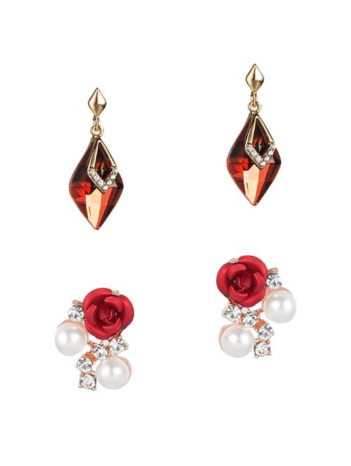multi colored metal combo's. earring - 17408492 - Very Small Image - 1
