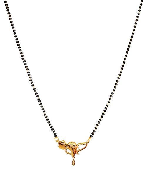 gold metal mangalsutra - 17408807 - Very Small Image - 1