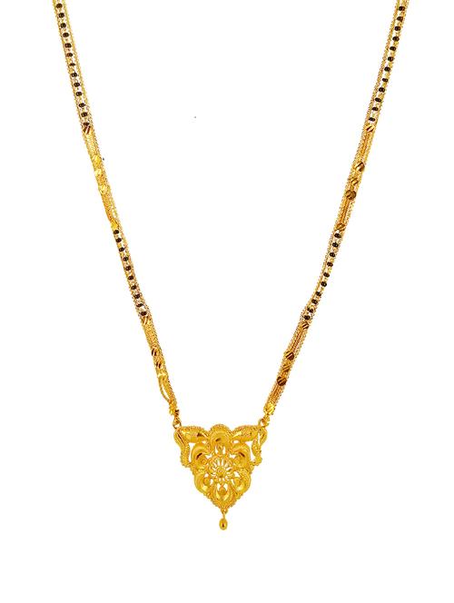gold metal mangalsutra - 17408839 - Very Small Image - 1