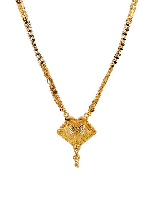gold metal mangalsutra - 17408840 - Very Small Image - 1