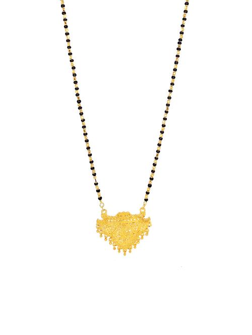 gold metal mangalsutra - 17408921 - Very Small Image - 1