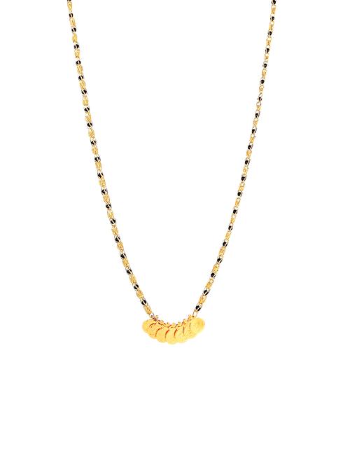 gold metal mangalsutra - 17408927 - Very Small Image - 1