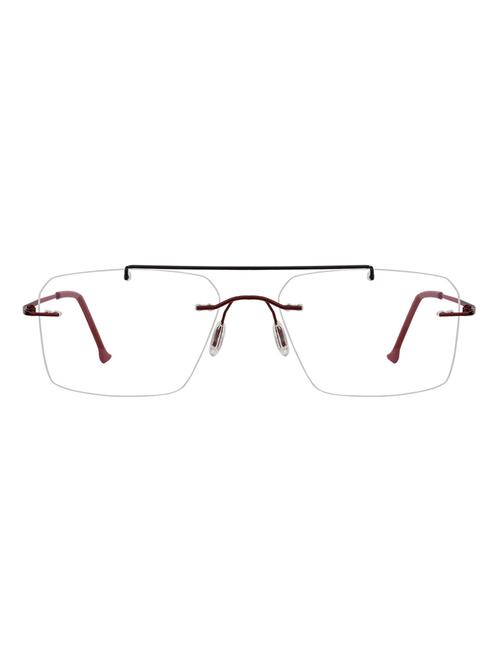 zyaden rectangular unisex rimless frame (rim-197) - 17408950 - Very Small Image - 1