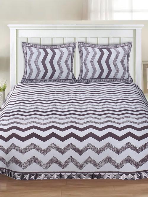 cotton jaipuri printed king size double bedsheet with 2 pillow cover - 17409652 - Very Small Image - 1