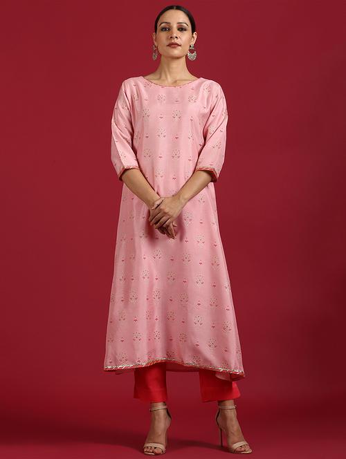 floral a-line kurta - 17410064 - Very Small Image - 1
