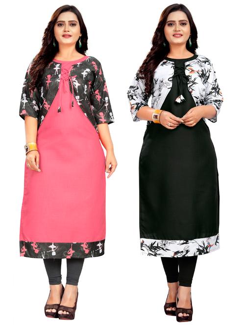 set of 2pcs combos kurta - 17412158 - Very Small Image - 1