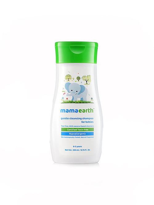mamaearth gentle cleansing shampoo, 200ml - 17412626 - Very Small Image - 1