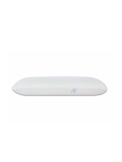the white willow regular orthopedic cooling gel memory foam small size neck & back support sleeping bed pillow - multicolor - 17414325 - Very Small Image - 1