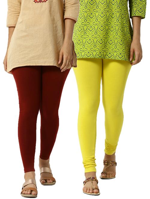 combo leggings for women - 17415224 - Very Small Image - 1