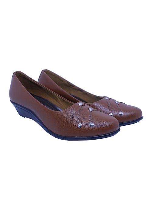 tan slip on wedges - 17415680 - Very Small Image - 1