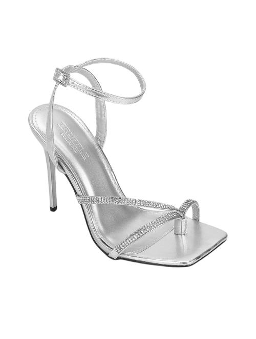 silver ankle strap sandals - 17415752 - Very Small Image - 1