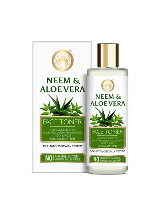mom & world neem & aloe vera face toner - 17416530 - Very Small Image - 1