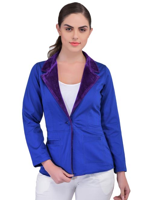 single button formal blazer - 17416815 - Very Small Image - 1