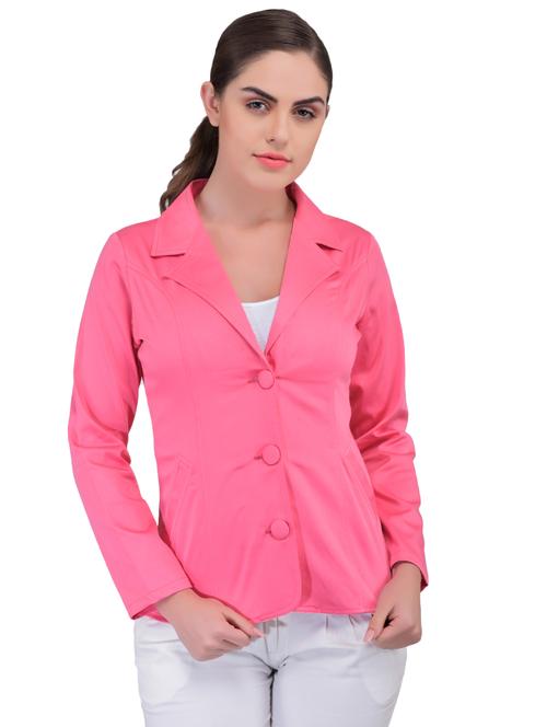 single button casual blazer - 17416822 - Very Small Image - 1