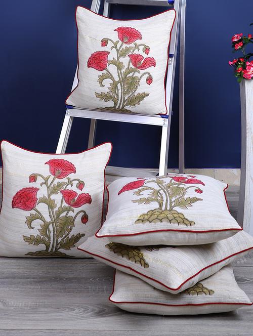 cotton cushion cover (set of 5) - 17417380 - Very Small Image - 1