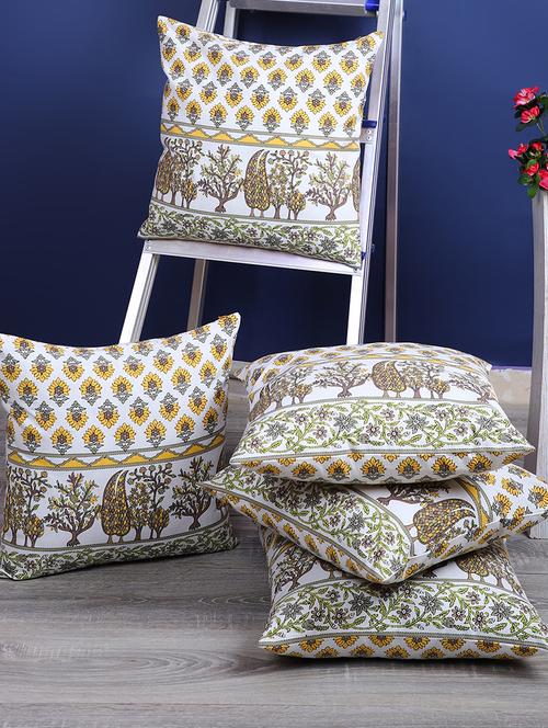 cotton cushion cover (set of 5) - 17417404 - Very Small Image - 1