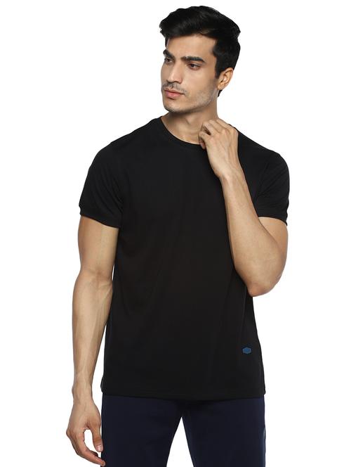 black solid t-shirt - 17417520 - Very Small Image - 1