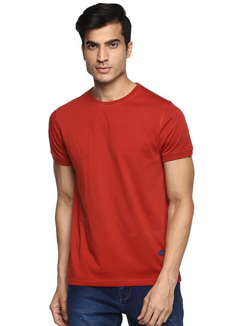 red solid t-shirt - 17417521 - Very Small Image - 1