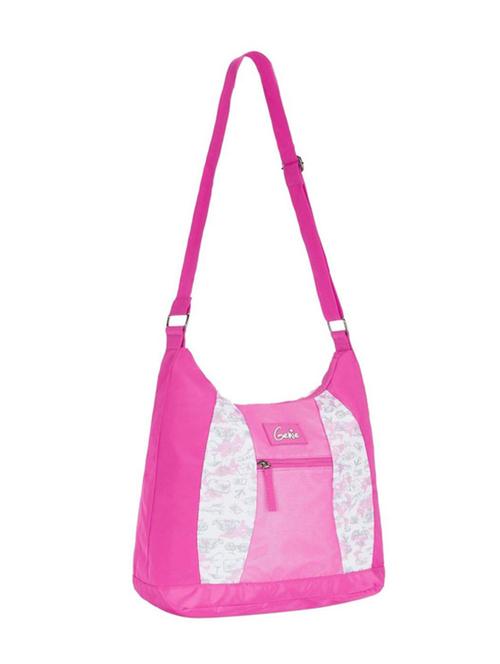 pink polyester messenger sling bag - 17417644 - Very Small Image - 1