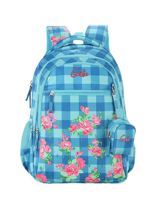 blue polyester backpack - 17417647 - Very Small Image - 1
