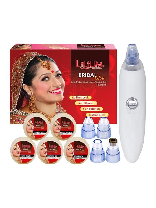 lilium bridal glow facial kit 350gm with blackheads remover tool - 17418250 - Very Small Image - 1