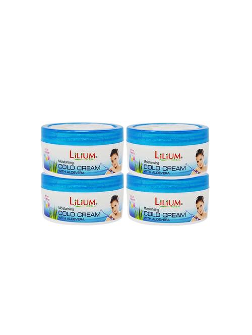 lilium herbal cold cream 100ml, pack of 4 - 17418257 - Very Small Image - 1