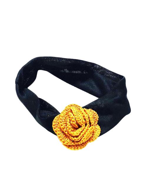 yellow wool hairband hair band - 17418330 - Very Small Image - 1