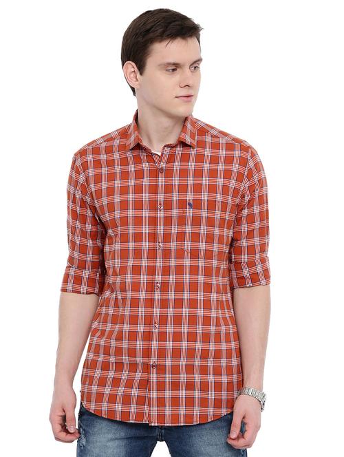 light blue checkered casual shirt - 17420550 - Very Small Image - 1
